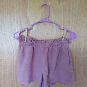 Rosey pink shorts